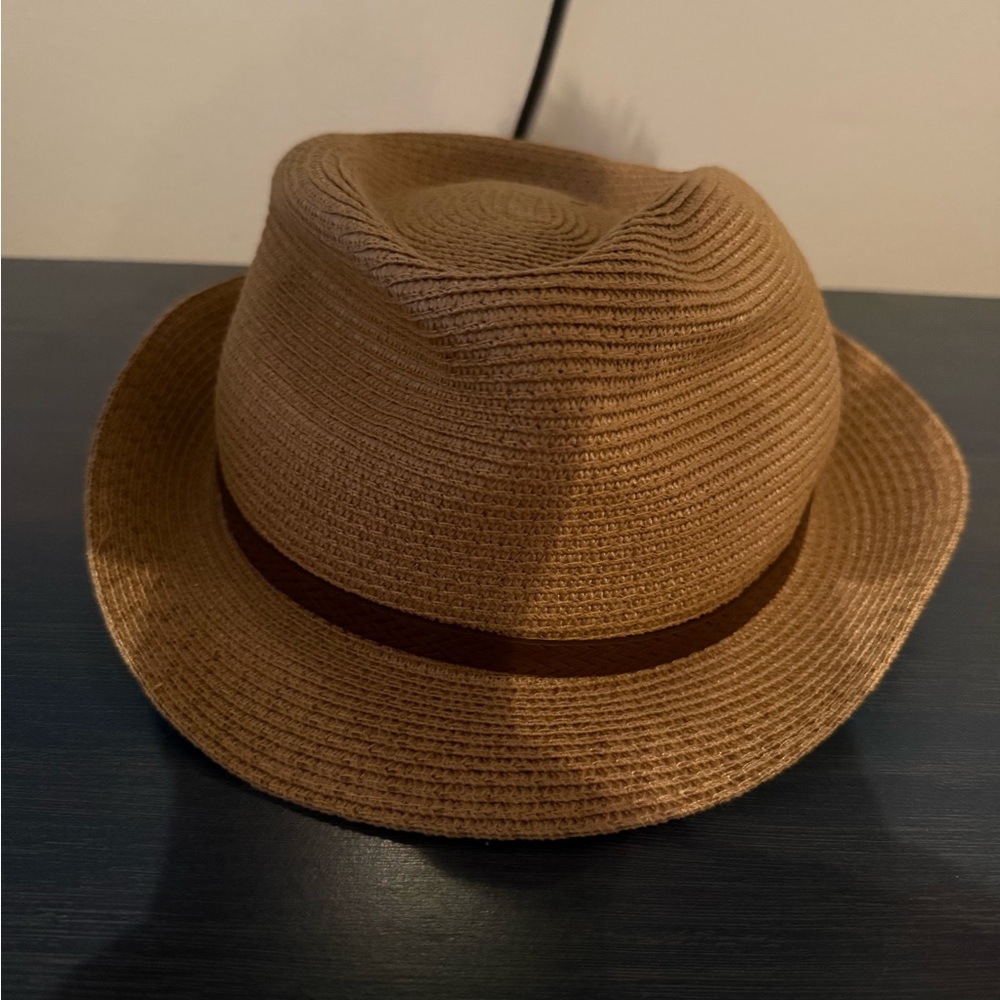 Banana Republic Light Brown Fedora Hat